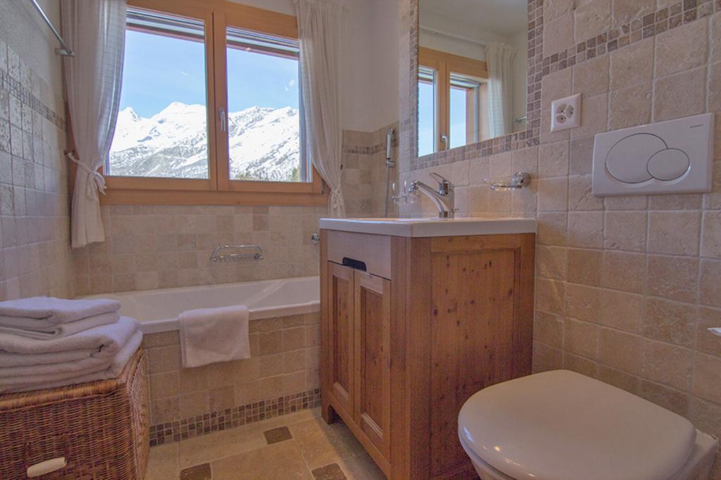 Chalet Haus Perla Saas Fee Quarto foto