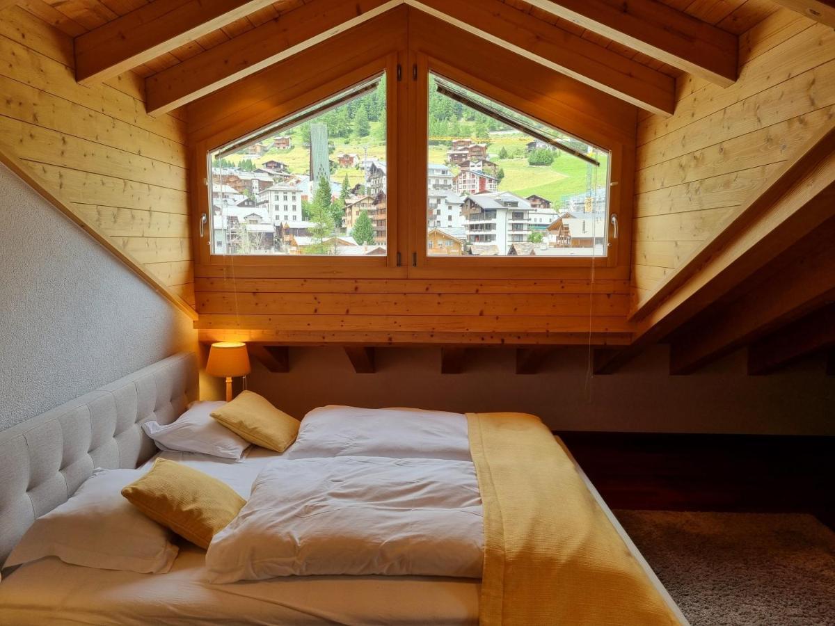 Chalet Haus Perla Saas Fee Exterior foto